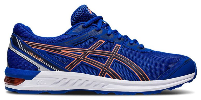 Кроссовки ASICS GEL-SILEO 1011A925-400 цвет: синий/оранжевый