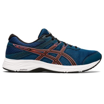 Кросівки ASICS GEL-CONTEND 6 1011A667-402 колір: синій/оранжевий