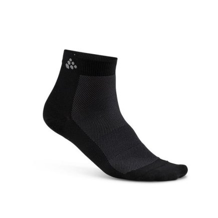 Шкарпетки спортивні Craft Greatness Mid 3-Pack Sock 1906060-999000 колір: чорний Шкарпетки спортивні Craft Greatness Mid 3-Pack Sock 1906060-999000 колір: чорний