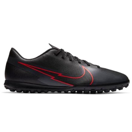 Сороконожки Nike Jr. Mercurial VAPOR 13 Club TF AT7999-060 цвет: черный