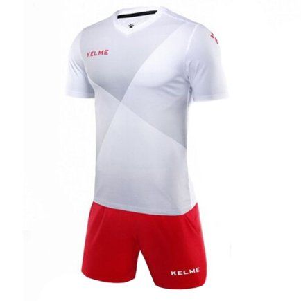 Комплект футбольної форми Kelme LIGA 3981509.9107 колір: білий/червоний