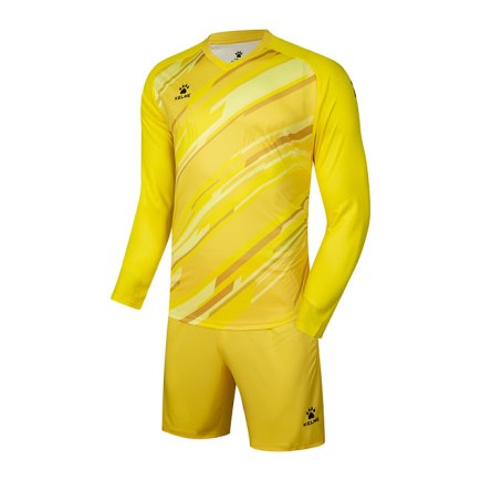 Комплект вратарской формы Kelme Long sleeve goalkeeper suit 3801286.9716 цвет: желтый