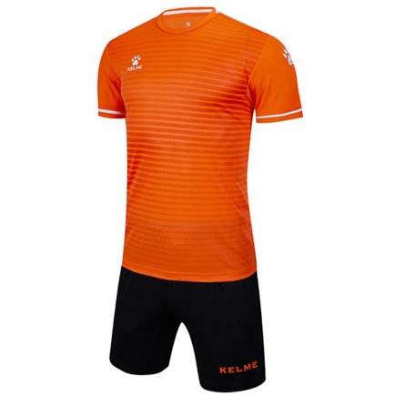 Комплект футбольної форми Kelme 3801169.9910 колір: помаранчевий/чорний