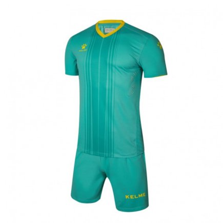Комплект футбольної форми Kelme 3991536.9736 колір: блакитний/жовтий