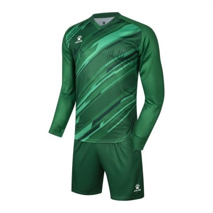 Комплект вратарской формы Kelme Long sleeve goalkeeper suit 3801286.9300 цвет: зеленый