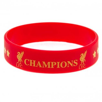 Браслет силиконовый Liverpool F.C. Champions Of Europe Silicone Wristband