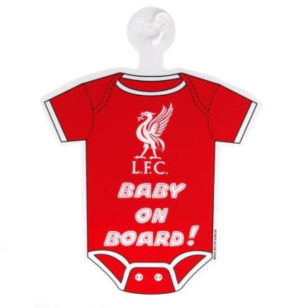 Брелок міні-форма Liverpool FC Baby On Board Sign