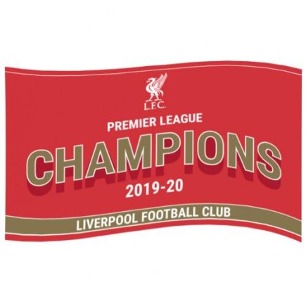 Флаг ФК Ливерпуль Premier League Champions