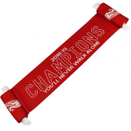 Шарф футбольный Ливерпуль Liverpool FC Champions Of Europe