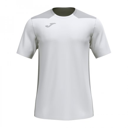 Футболка ігрова Joma CHAMPIONSHIP VI 101822.211 колір: білий/сірий