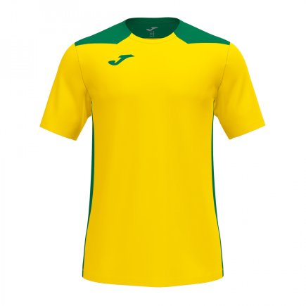 Футболка ігрова Joma CHAMPIONSHIP VI 101822.904 колір: жовтий/зелений