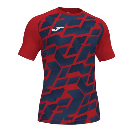 Футболка игровая Joma PERFORMANCE RUGBY 101905.603 цвет: красный/темно-синий
