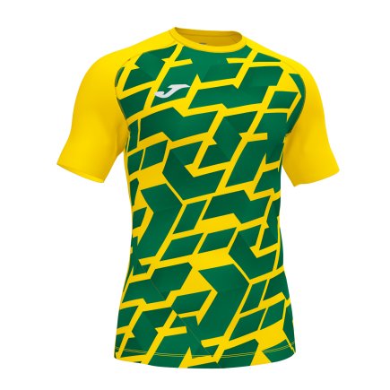 Футболка игровая Joma PERFORMANCE RUGBY 101905.904 цвет: желтый/зеленый