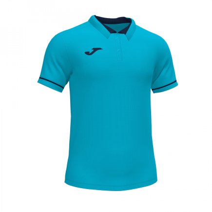Футболка ігрова Joma CHAMPIONSHIP VI 101954.013 колір: блакитний/чорний