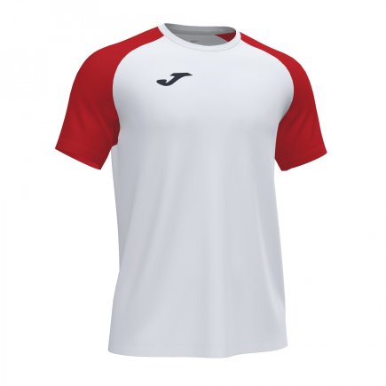 Футболка ігрова Joma ACADEMY IV 101968.206 колір: білий/червоний