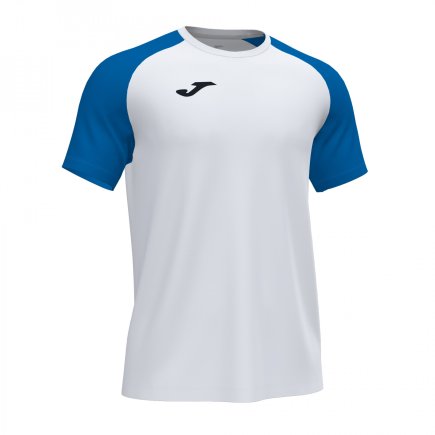 Футболка ігрова Joma ACADEMY IV 101968.207 колір: білий/блакитний