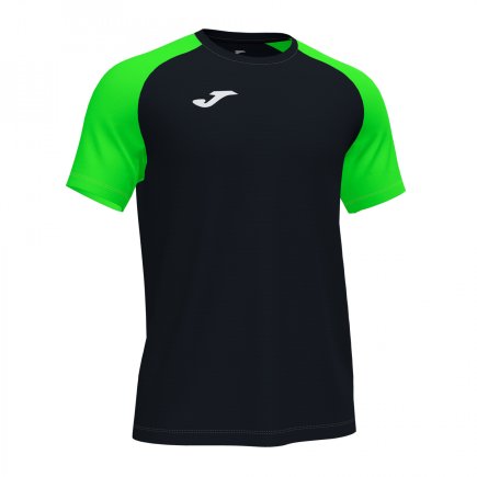 Футболка игровая Joma ACADEMY IV 101968.117 цвет: черный/зеленый