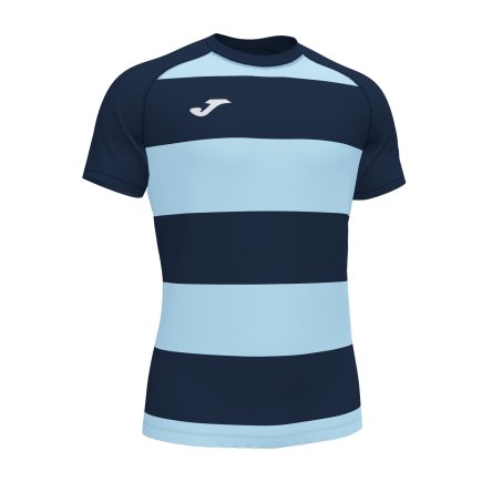 Футболка ігрова Joma PERFORMANCE RUGBY 102219.312 колір: темно-синій/блакитний