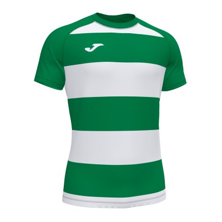 Футболка ігрова Joma PERFORMANCE RUGBY 102219.452 колір: зелений/білий