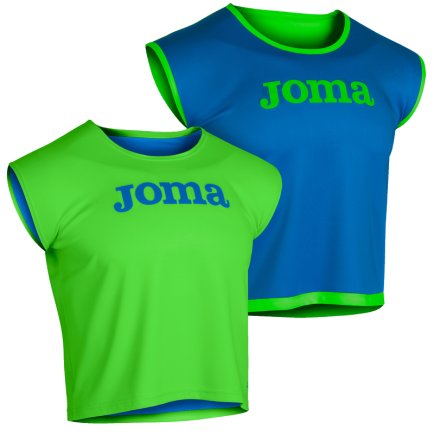 Манишка двухсторонняя Joma PERFORMANCE RUGBY 102221.027 цвет: голубой/зеленый
