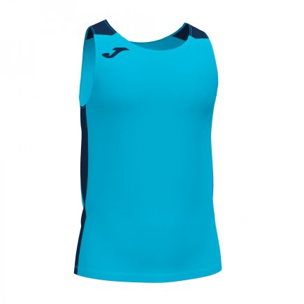 Майка Joma RECORD II 102222.013 цвет: голубой/черный