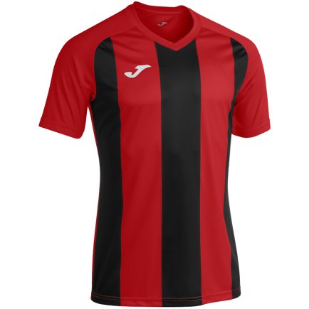 Футболка ігрова Joma PISA II 102243.601 колір: червоний/чорний