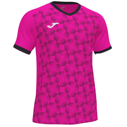 Футболка ігрова Joma SUPERNOVA III 102263.031 колір: рожевий/чорний
