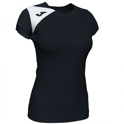 Футболка женская Joma SPIKE II 900868.102 цвет: черный/белый