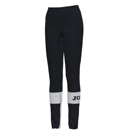 Спортивні штани жіночі Joma CREW IV WOMAN 901048.102 колір: чорний/білий