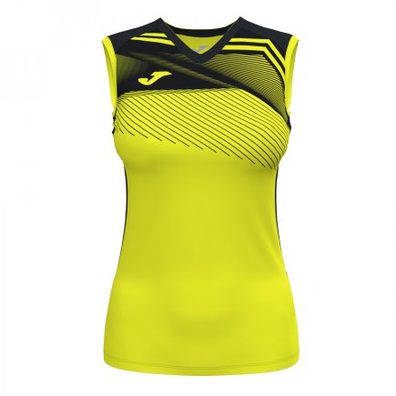 Футболка жіноча Joma SUPERNOVA II 901126.061 колір: жовтий/чорний