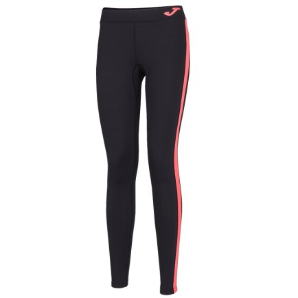 Леггинсы женские Joma COMBI BASIC 901127.119 цвет: черный/коралловый
