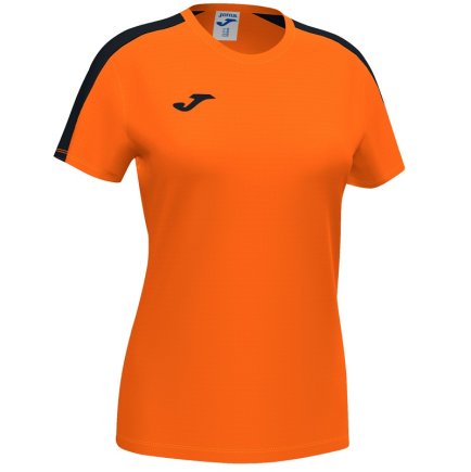 Футболка ігрова Joma ACADEMY III 901141.881 жіноча колір: помаранчевий/чорний