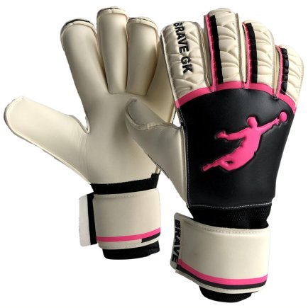 Воротарські рукавиці Brave GK PHANTOME колір: чорний/рожевий Воротарські рукавиці Brave GK PHANTOME колір: чорний/рожевий