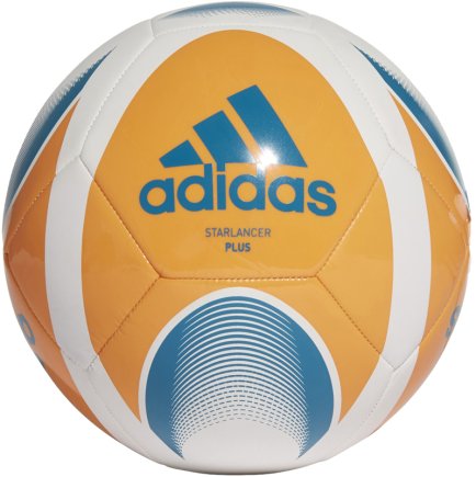 М'яч футбольний Adidas STARLANCER PLUS ORANGE GK3484-5 розмір 5 (офіційна гарантія) - Офіційна Продукція