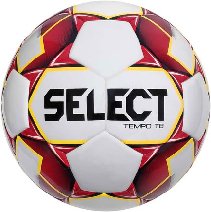 Мяч футбольный Select Tempo TB размер 4 цвет: белый/красный (официальная гарантия)