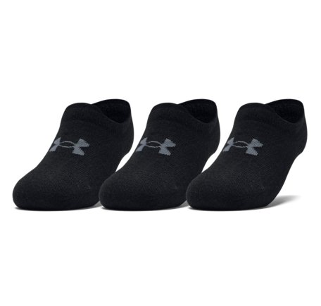 Носки Under Armour Essential Ultra Low Tab-BLK 1351784-002