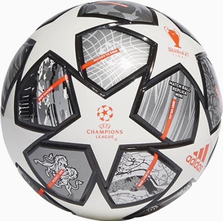 Мяч футбольный Adidas Finale 21 20th Anniversary UCL Mini GK3479 размер 1