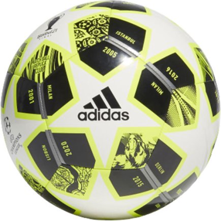 Мяч футбольный Adidas Finale 21 20th Anniversary UCL Club GK3472 размер 5