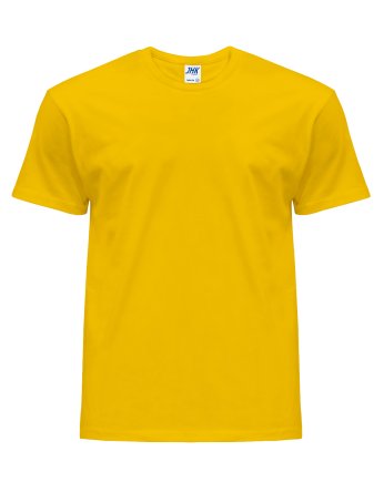 Футболка JHK REGULAR T-SHIRT TSRA150-SY колір: жовтий