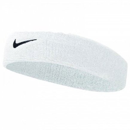 Пов'язка на голову Nike Swoosh Headband NNN07-101 колір: білий