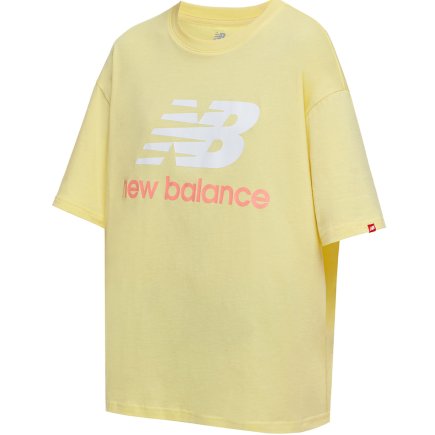 Футболка New Balance Ess Stacked Logo WT03519LHZ жіноча