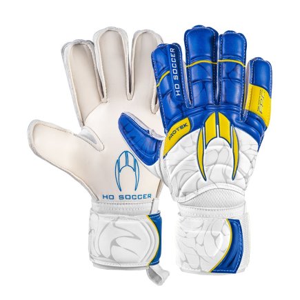 Вратарские перчатки HO SOCCER PRIMARY PROTEK FLAT BLUE