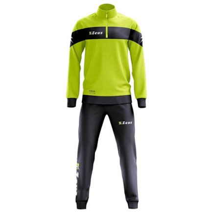 Спортивний костюм Zeus TUTA MARTE FL/BL Z00450 колір:салатовий/чорний