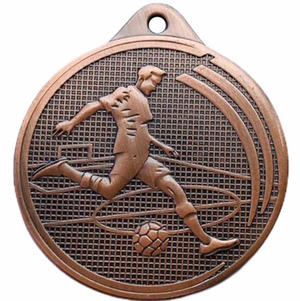 Медаль 50 мм Футбол Д26 бронза