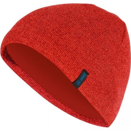 В'язана шапка Jako1223-01 колір: червоний