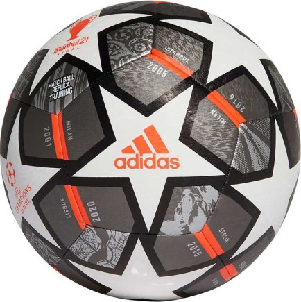 Мяч футбольный Adidas Finale 21 20th Anniversary UCL Texture Training размер 3