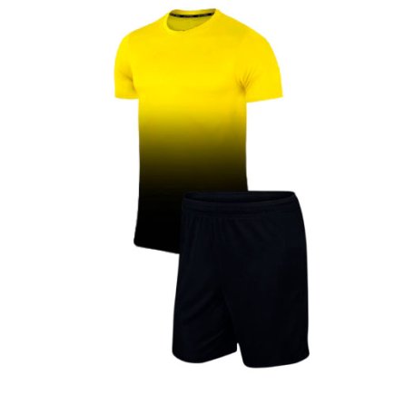 Комплект формы цвет: желтый/черный с нанесением
