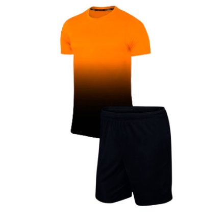 Комплект формы цвет: оранжевый/черный с нанесением