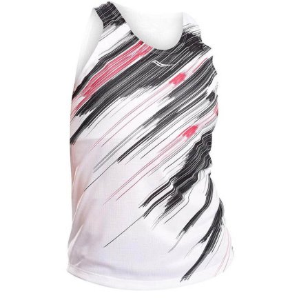 Мака Saucony STOPWATCH SINGLET 800290-REDPR жіноча Мака Saucony STOPWATCH SINGLET 800290-REDPR жіноча