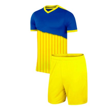 Комплект форми колір: синій/жовтий з нанесенням